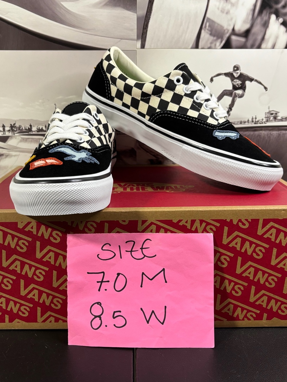 Vans Skate Era sz 7.0 Men’s 8.5 Woman